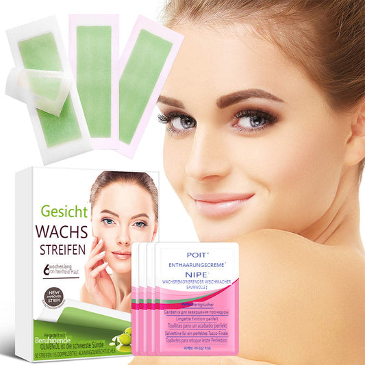 👉Glatt wie Seide, stark wie Wachs – 28 Tage ohne🔥  Rasieren49% RABATT🔥  auf 90er Pack Wachsstreifen zur Haarentfernung – Jetzt glatte Haut genießen!