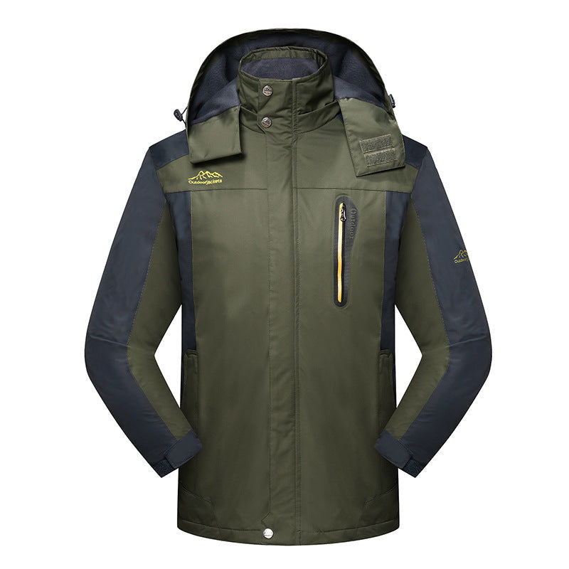 Wasserdichte und winddichte Outdoor-Wanderjacken für Herren【Kostenloser Versand】
