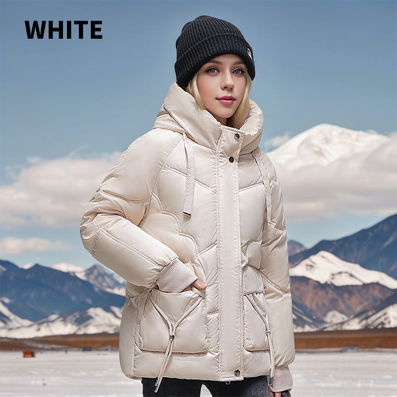 Warme, leichte Winterjacke für Damen