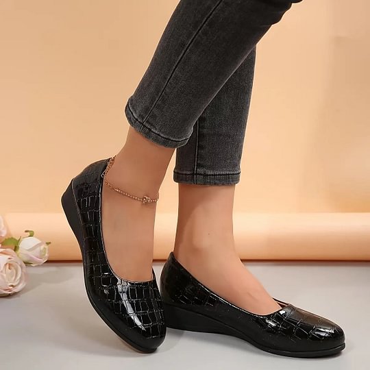 Leichte Lederschuhe für Damen