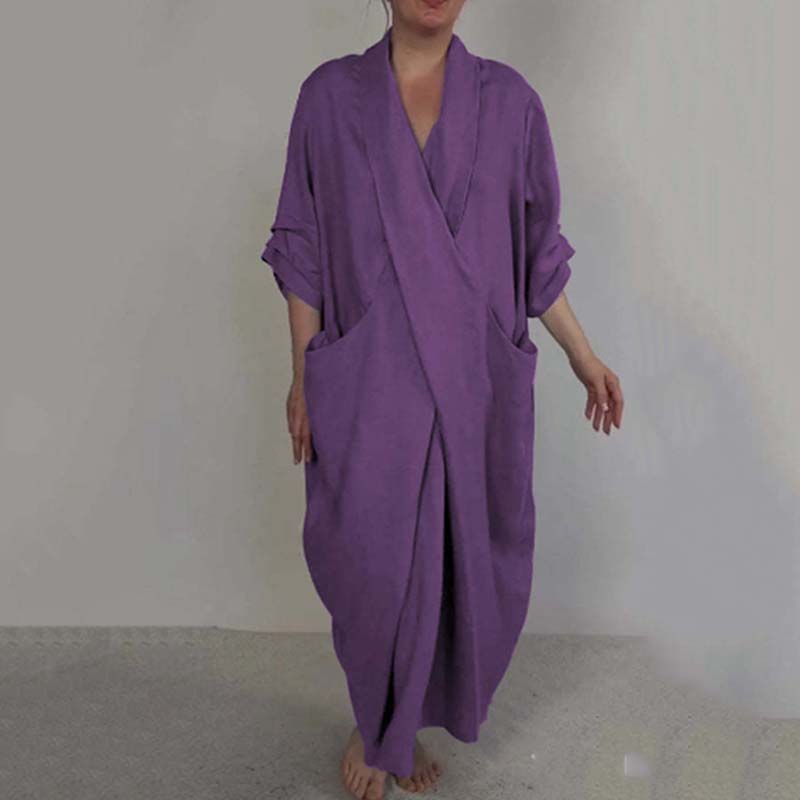 Stilvolles, einzigartiges, lockeres Cross-Kleid für Damen