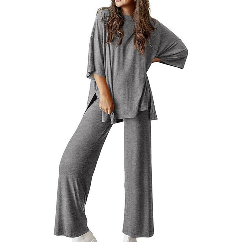 Damen Freizeit-Set: Oberteil und Hose
