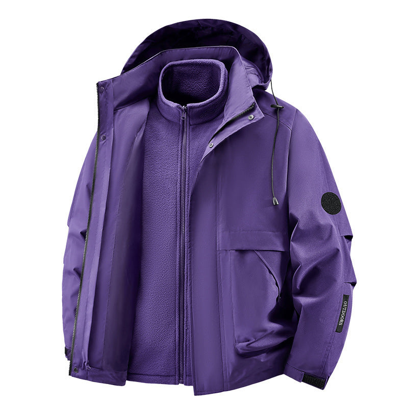 Winddichte und wasserdichte Outdoor-Jacke