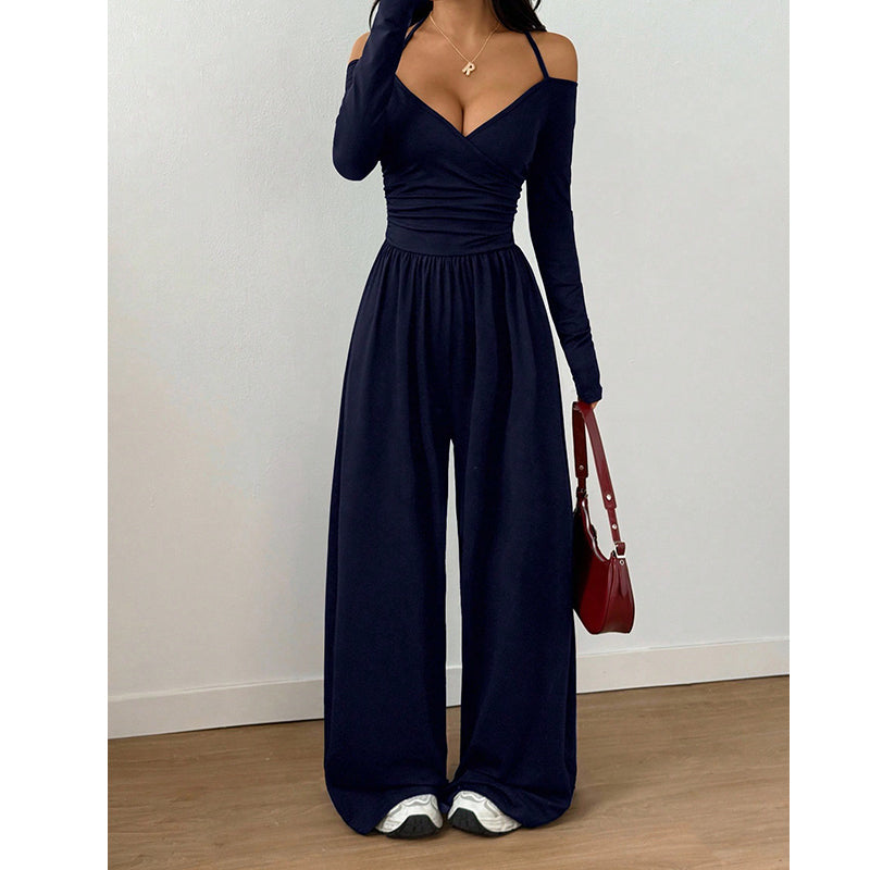 📢📢50%Rabatt!!!💎🌸 Bestseller – Jumpsuit mit Neckholder – perfekt für Partys