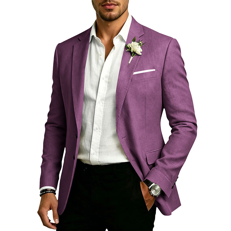 📢📢50%Rabatt!!!🎉✨Klassischer taillierter Zweiknopf-Blazer für Herren