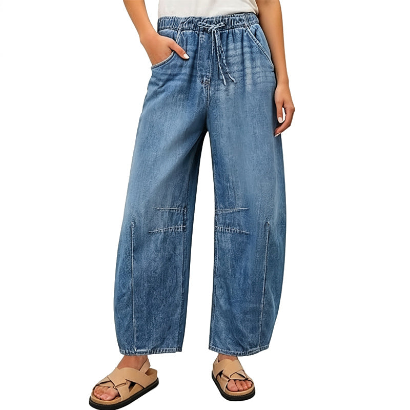📢📢50%Rabatt!!!🎉✨Legere Jeans mit weiter Passform für Damen