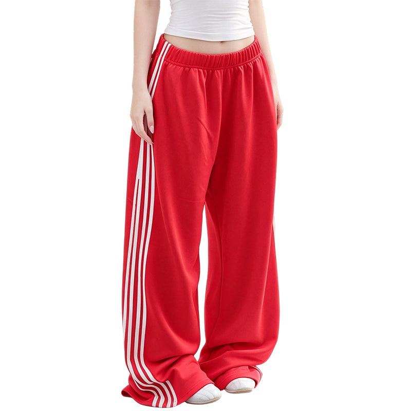 📢🎉50%Rabatt!!!🛍️✨Weite Damen-Sweathose mit Seitenstreifen