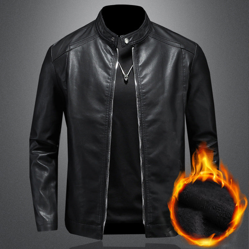 📢📢50%Rabatt!!!🎉✨Warme Bikerjacke in Slim Fit