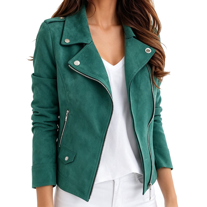 🔥Beliebtes Produkt !✨Damen Freizeit schmale Passform Reversjacke