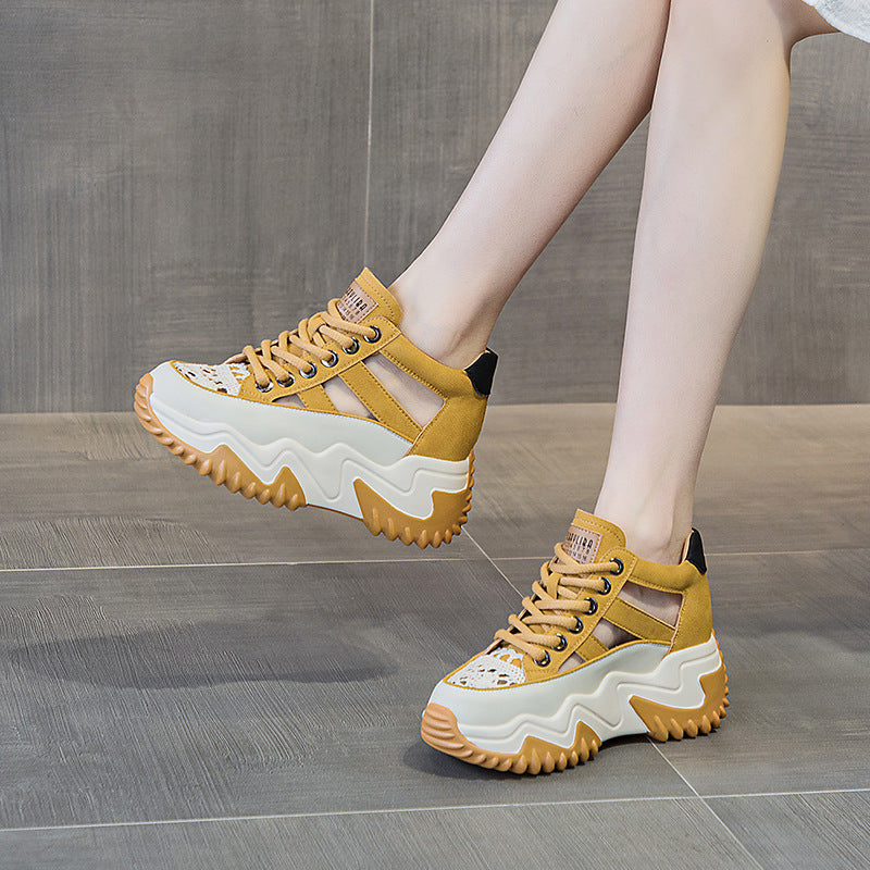 🥰Dicke orthopädische Damenschuhe mit 7,5 cm Absatz✨