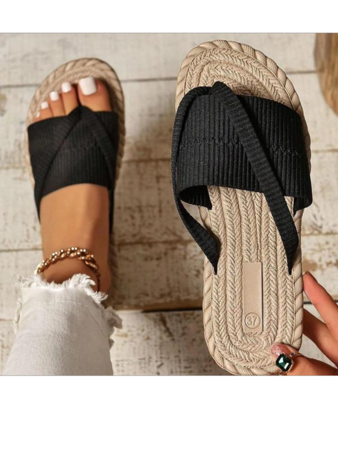 🔥Sommer-Sale: 50 % Rabatt💥 Sommerliche, bequeme Flip Flops für Frauen