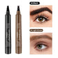 🔥Letzter Tag - Kaufen Sie 1 und erhalten Sie 1 gratis🔥2025 Verbesserter Natural Brows Augenbrauenstift