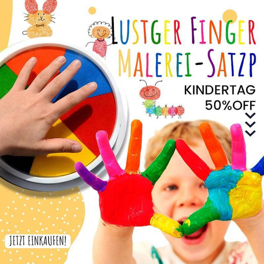 Lustiges Finger-Malen-Set（Heisser Weihnachtsverkauf）