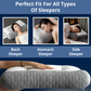 Ergonomisches Memory-Foam-Nackenstützkissen