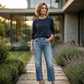 📢📢50%Rabatt!!!✨🔥Damen-Retro-Cropped-Straight-Leg-Jeans👖