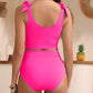 ✨Heißer Verkauf: 50 % Rabatt 🎀Bauchweg-Bikini-Set mit hoher Taille und doppelter Schnürung💖