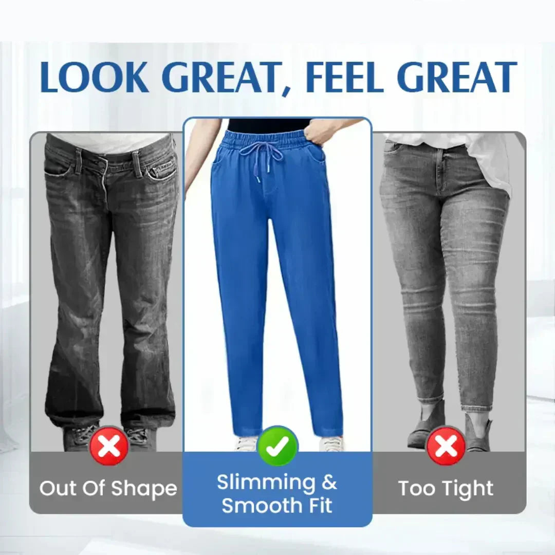 ⏳Nur für kurze Zeit 50 % Rabatt!!💕👖Hochtaillierte, ultra-elastische Mom-Jeans