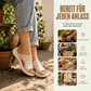 🚚 Nachschub ist da – schnell sein lohnt sich! 👟 Atmungsaktive Plateausandalen aus Strickstoff für Damen – bequem & modisch