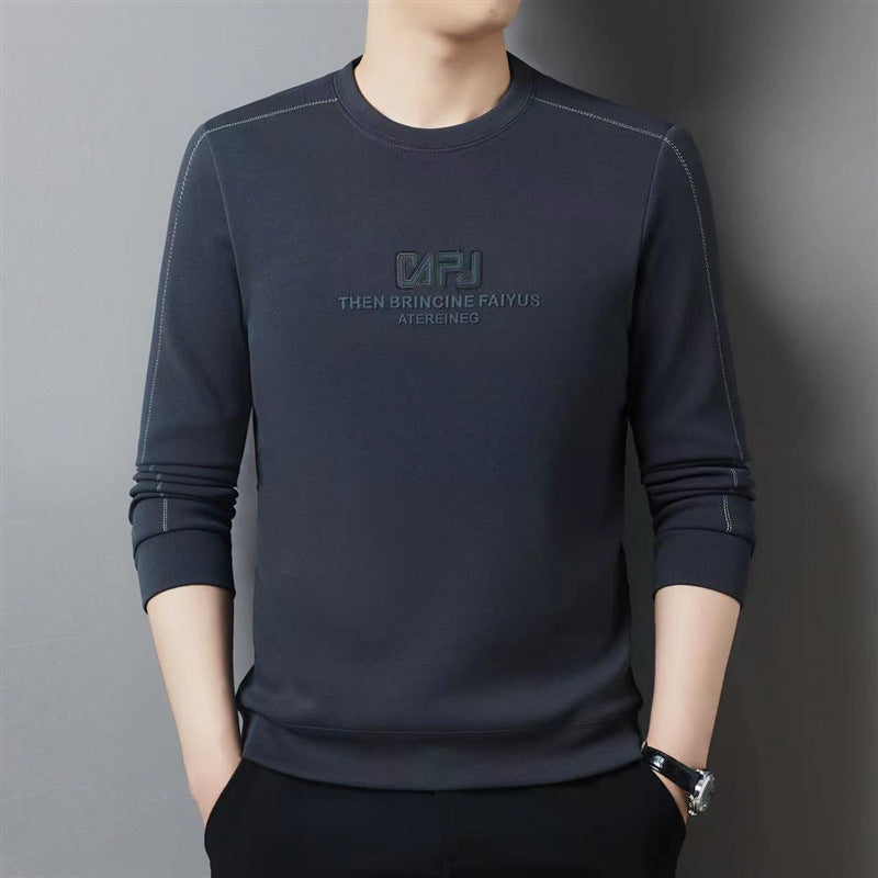Hochwertiges Thermo-Sweatshirt mit Rundhalsausschnitt für Herren