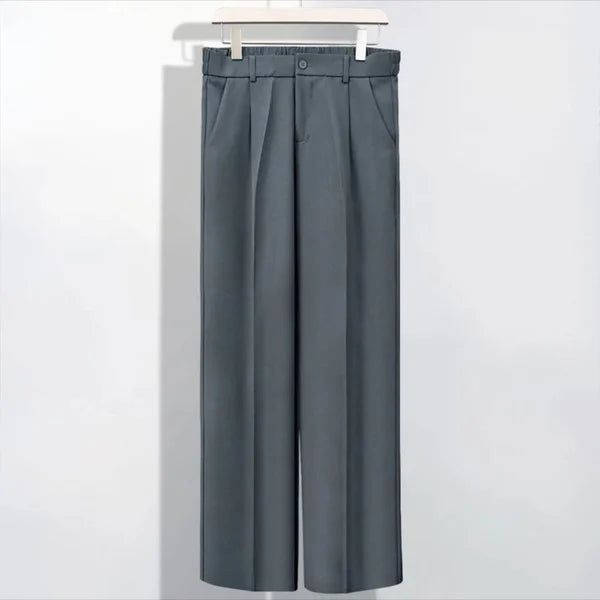 Herren Eis Seide gerade Hose