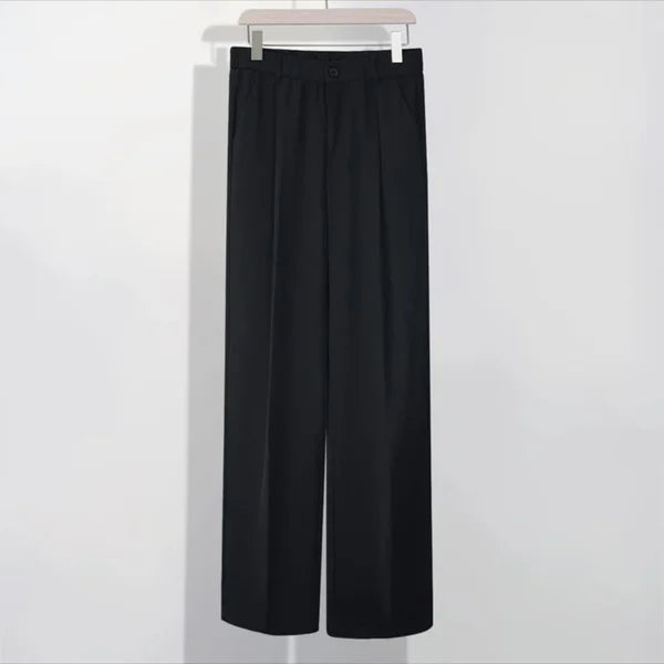 Herren Eis Seide gerade Hose