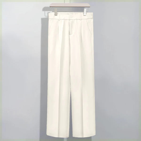 Herren Eis Seide gerade Hose