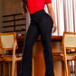 📢📢50%Rabatt!!!🎉✨ 2026 Mode-Neuheiten! 💕👖Stretch-Schlagjeans mit hohem Bund