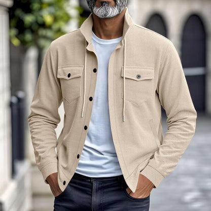 📢📢50%Rabatt!!!🎉✨Herren-Cordjacke mit Knopfleiste und langen Ärmeln