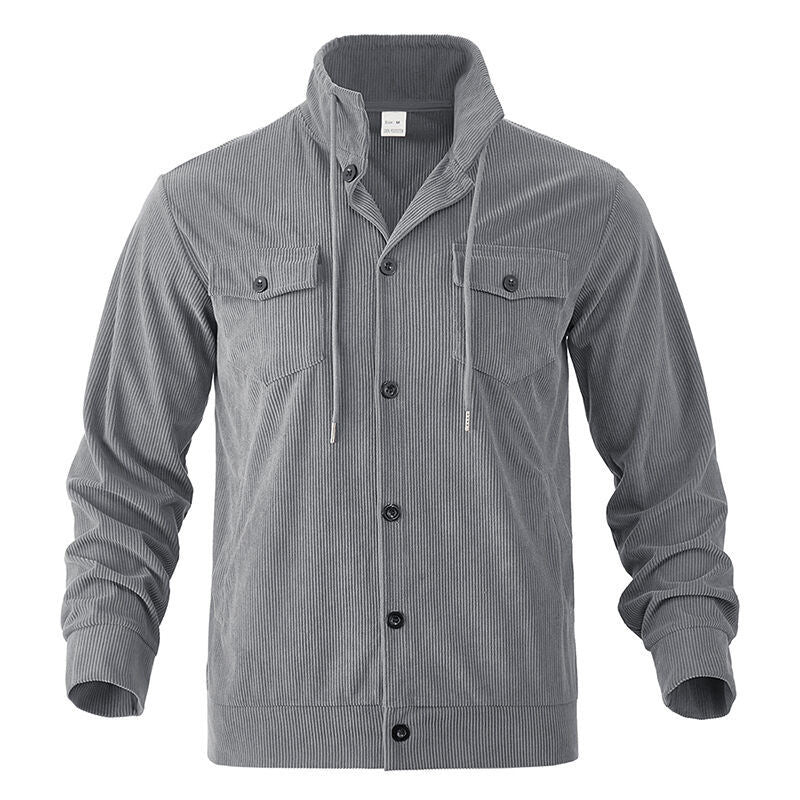 📢📢50%Rabatt!!!🎉✨Herren-Cordjacke mit Knopfleiste und langen Ärmeln