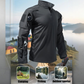 💎 50% RABATT! 💎 Langlebiges Multi-Pocket Outdoor- & Trainingsshirt – Atmungsaktiv, Robust & Taktisch Bereit 🌲💪