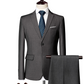✨👔50 % RABATT + KOSTENLOSER VERSAND 💼 Zweiteiliger Herrenanzug in moderner Passform – Atmungsaktiv, knitterfrei und professionell im Stil ✨
