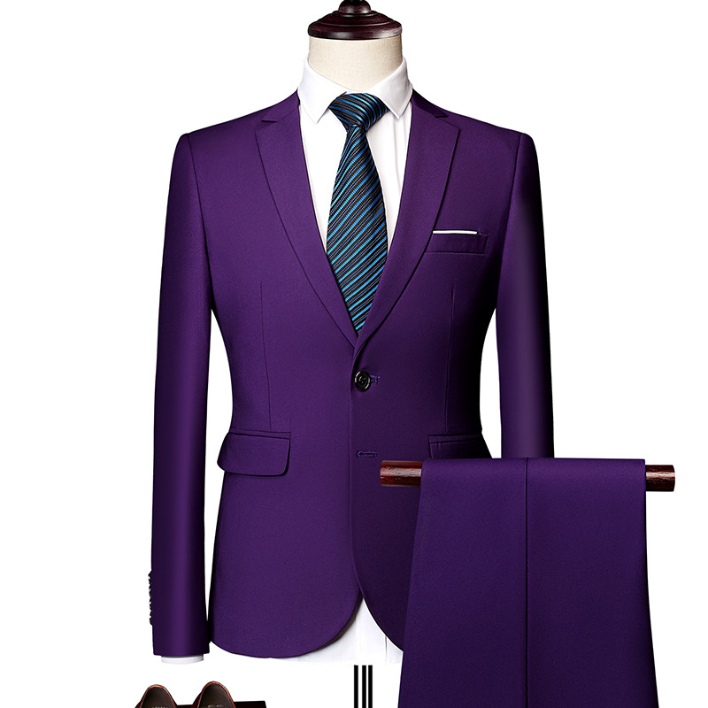 ✨👔50 % RABATT + KOSTENLOSER VERSAND 💼 Zweiteiliger Herrenanzug in moderner Passform – Atmungsaktiv, knitterfrei und professionell im Stil ✨