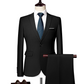 ✨👔50 % RABATT + KOSTENLOSER VERSAND 💼 Zweiteiliger Herrenanzug in moderner Passform – Atmungsaktiv, knitterfrei und professionell im Stil ✨