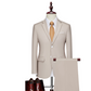 ✨👔50 % RABATT + KOSTENLOSER VERSAND 💼 Zweiteiliger Herrenanzug in moderner Passform – Atmungsaktiv, knitterfrei und professionell im Stil ✨