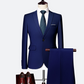 ✨👔50 % RABATT + KOSTENLOSER VERSAND 💼 Zweiteiliger Herrenanzug in moderner Passform – Atmungsaktiv, knitterfrei und professionell im Stil ✨