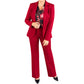 🔥Beliebtes Produkt ！✨Elegantes 3-teiliges Büro-Anzugset für Damen