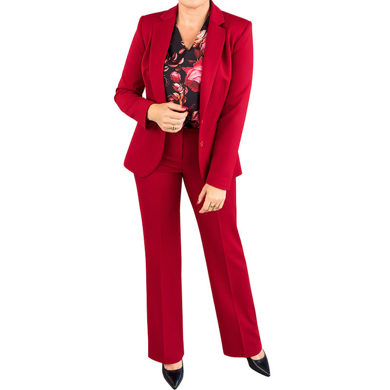 🔥Beliebtes Produkt ！✨Elegantes 3-teiliges Büro-Anzugset für Damen