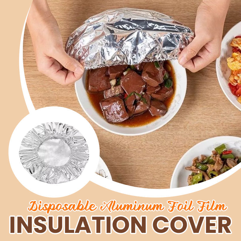 🔥 50 % RABATT 🧊 Intelligente Isolierhülle aus Aluminiumfolie 🍱 Hält Speisen länger warm, wiederverwendbar und perfekt für den täglichen Gebrauch und unterwegs ✨