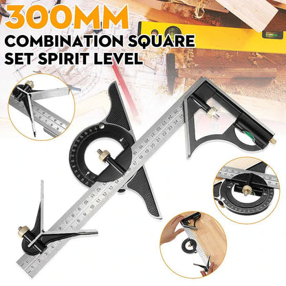 🔥Multifunktionales Set aus beweglichem Winkelmesser📏