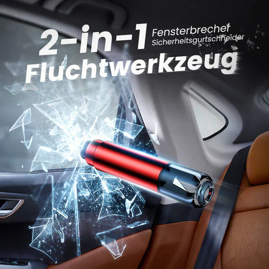 ⌛ Nur noch 3 Tage – 50 % auf alles! ⏰Notfall-Autofenster-Brecher mit Sicherheitsgurt-Schneider