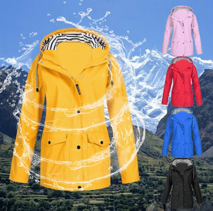 ⛰️🔥Heiss 50% OFF🔥Frauen wasserdichte und winddichte Jacke💦