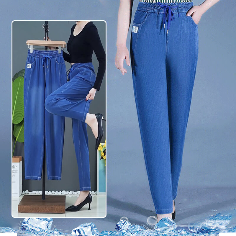⏳Nur für kurze Zeit 50 % Rabatt!!💕👖Hochtaillierte, ultra-elastische Mom-Jeans