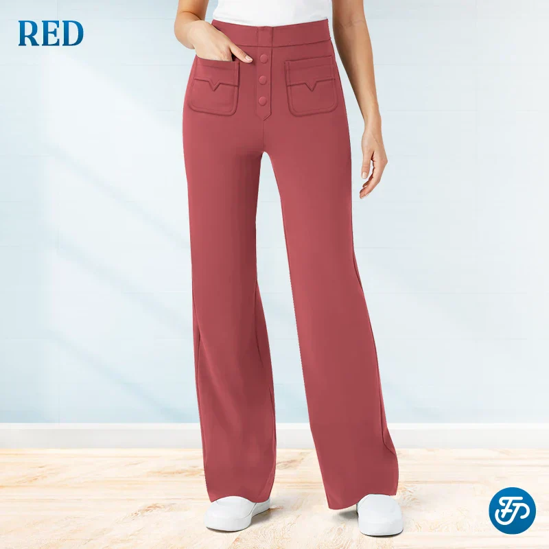 💖2025 NEW TYPE SALE 50% OFF💷 Damen Casual High Waist Stretch Hose