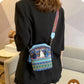 ✨ 50% RABATT 💝 Handgemachte Boho Tasche im Native Design 👜 Vintage Look, modern kombiniert & sehr beliebt 🔥