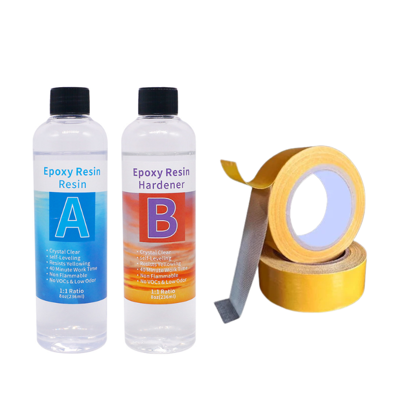 Kristallklares Epoxyharz Kit