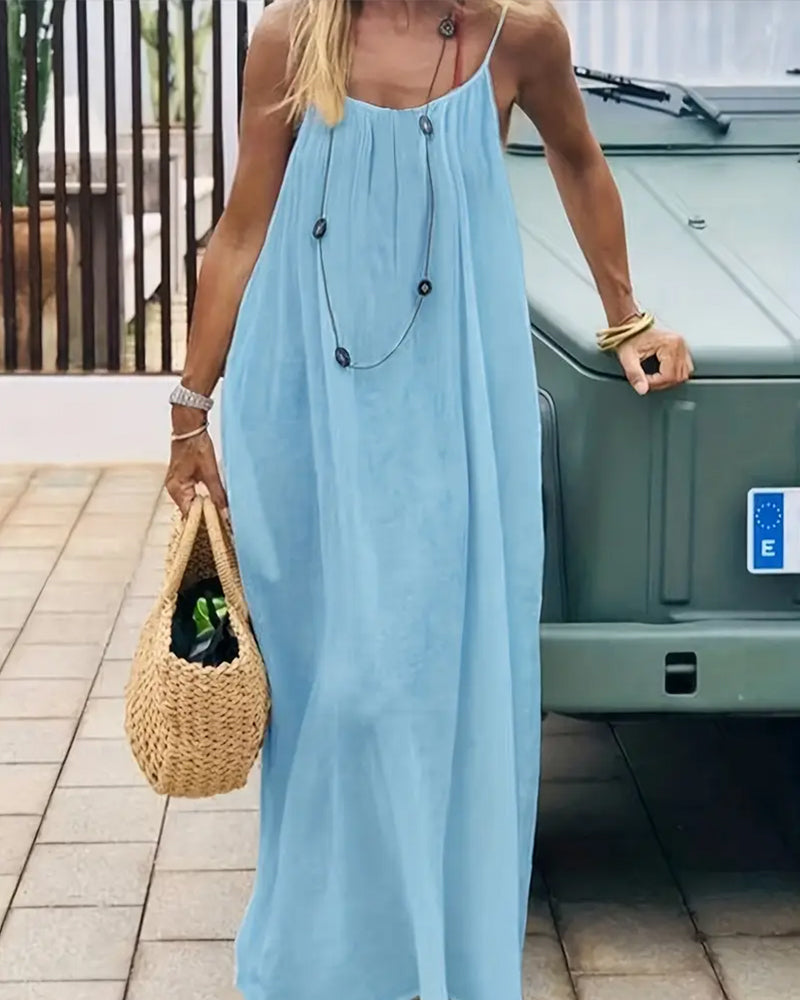 💃Letzter Tag im Angebot: 49% Rabatt!!✨ Damen-Loungewear-Kleid in Unifarben💕