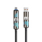 🔥🔥Begrenzte Zeit Kaufen Sie 1 und erhalten Sie 1 gratis🔥4-in-1 Multi 240W Schnellladekabel⚡