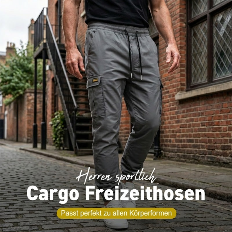 🌞 Sommerneuheiten – Jetzt bis zu 50% sparen! 💰 Lässige Cargohose für Herren mit Kordelzug