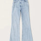 💥Ultrahoch taillierte Stretch-Schlaghosen👖