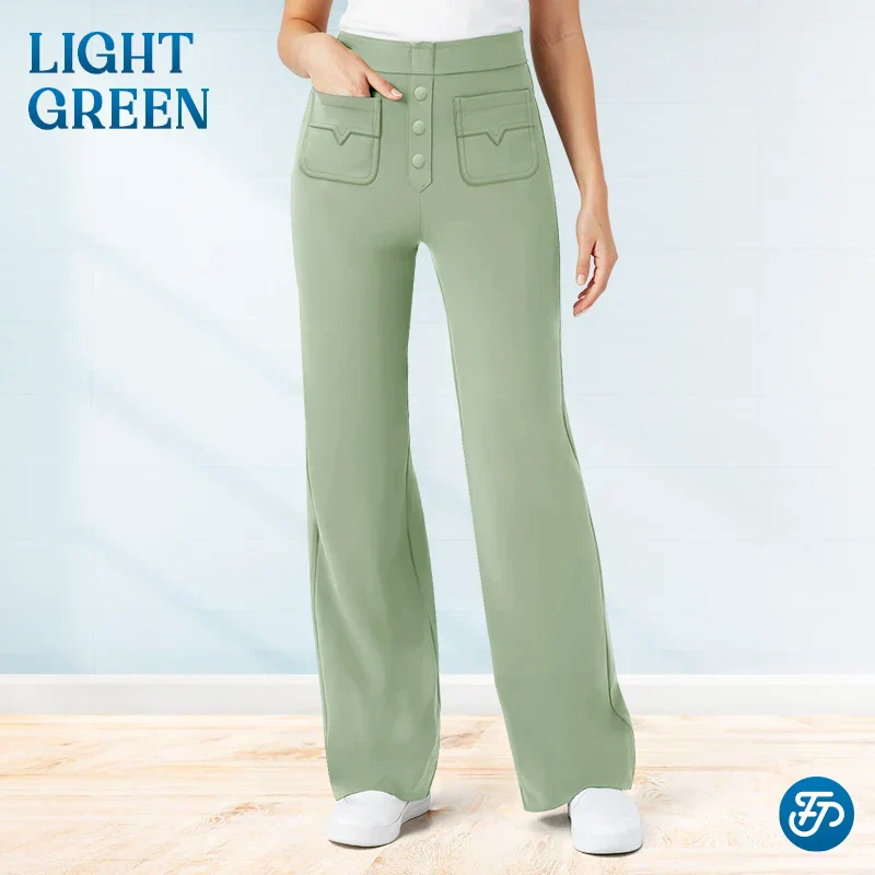 💖2025 NEW TYPE SALE 50% OFF💷 Damen Casual High Waist Stretch Hose